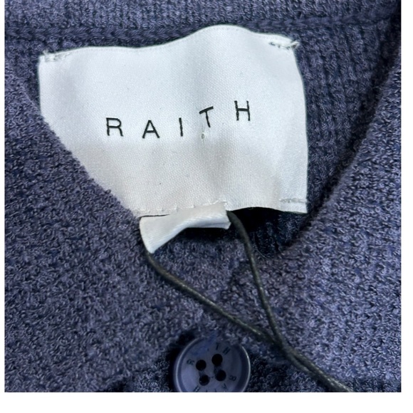 NWT RAITH SORELLE KNIT POLO IN NAVY BLUE SIZE M NEW WITH TAG MEN'S - Picture 3 of 5